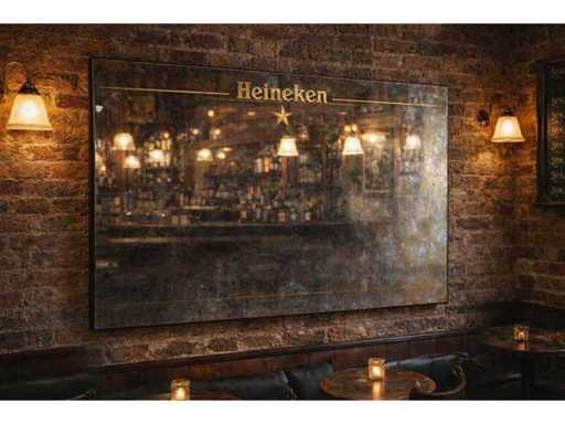 Heineken - Oglindă din sticlă vulpe, 315x130 CM