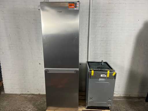 WHIRLPOOL WWF 821 E X Połączenie lodówki i zamrażarki | Zmywarka Essentiel-B