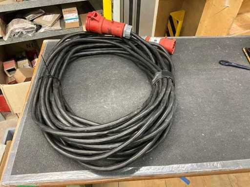 CEE 32 A Kraftstromkabel 25m lang lang 5x4mm2