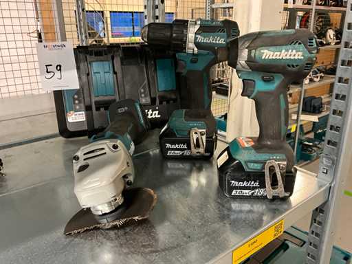 Makita Battery tool set