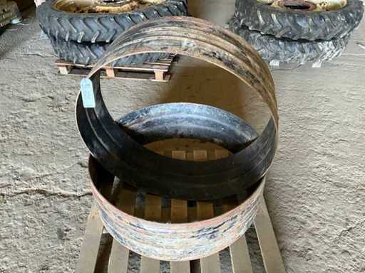 Anello distanziatore del cerchio da 38" (2x)