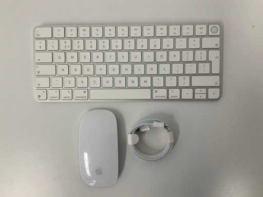 Apple - Tastiera Magic QWERTY con Touch ID e Magic Mouse