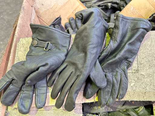 Rękawice ze skóry imprezowej