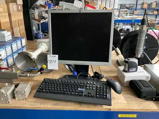 Monitor + toetsenbord