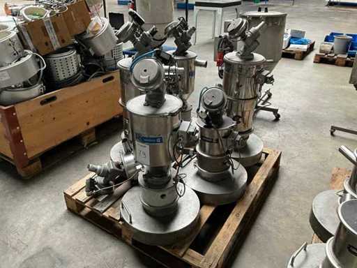 Colortronic Hopper / Vakuumförderband (4x)