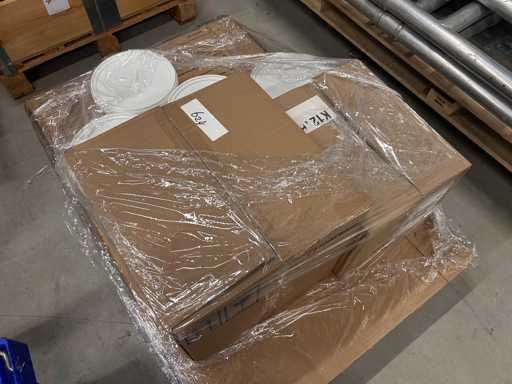 Palette de sel de route