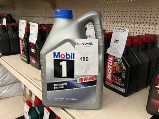 Mobil, capacità 5 litri Olio motore