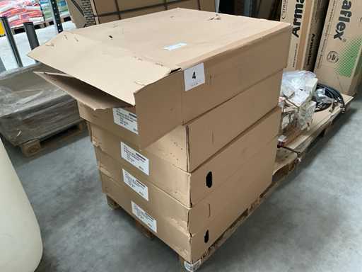 Tuyau de chauffage par le sol franconien (5x)