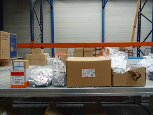 Charge von Befestigungselementen