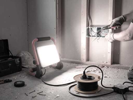 50W Werklamp LED 3in1 kleur CCT Breedstraaler waterdicht(10x)