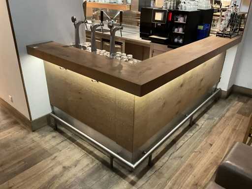 Barra angolare con raffreddamento a fusto