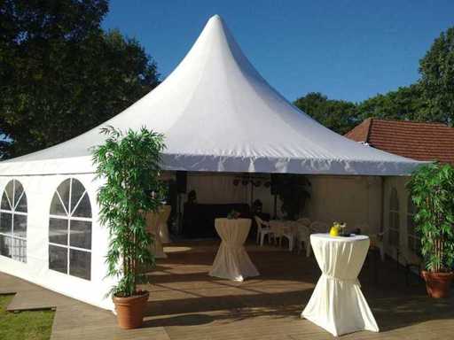 Röder - ES64 - Acoperiș ascuțit - cort Pagoda Röder 5x5 (3x)