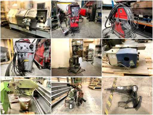 Welding machines, lathes & workshop machines