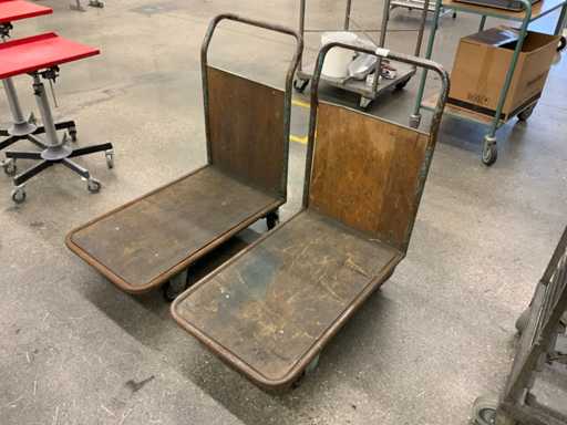 Chariot d’entrepôt Overtoom (2x)