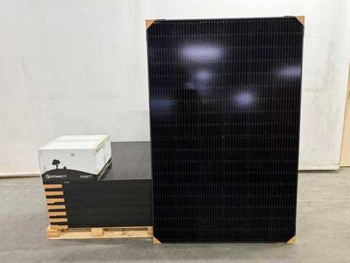 Longi – Set mit 14 Solarpanels (410 Wp) – Growatt 5 kW Wechselrichter