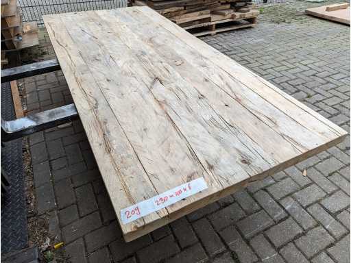 Piani tavoli: vecchio olmo (5 pezzi)