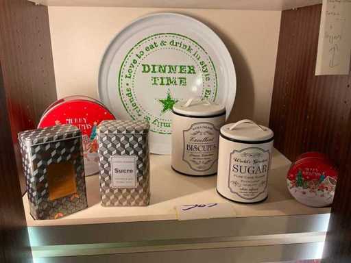 Various storage jars