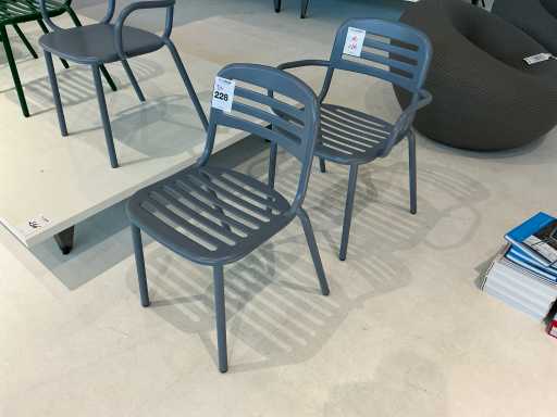 Lensvelt « Stefan Scholten » Loop Chair Chaise Perfo (2x)