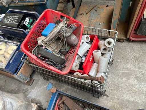 Batch van diverse materialen