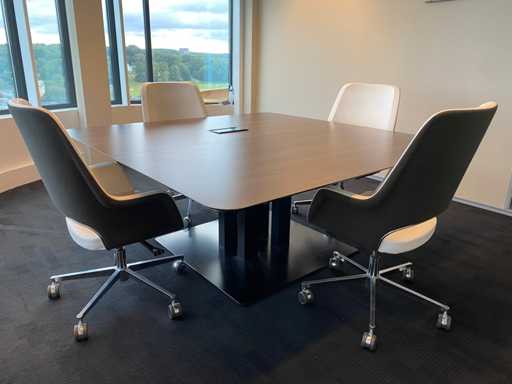 TwinForm - 4p design conferentieset 180x180