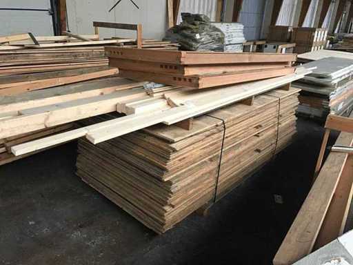 Sous-couche utilisée et bois d’épicéa