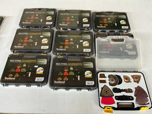 Toolland TM83000 Set Multitool Accessoires in koffer (9x)