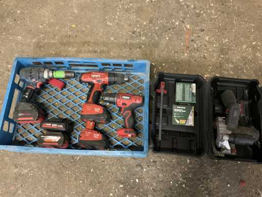 Lot de perceuses sans fil