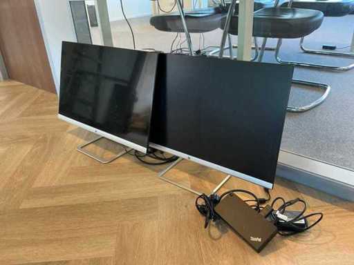 Moniteur HP 27F (2x)