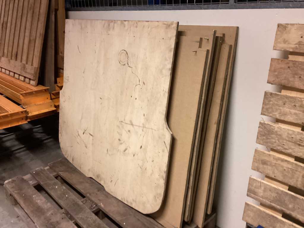 Overige hout- en plaatmateriaal (6x)