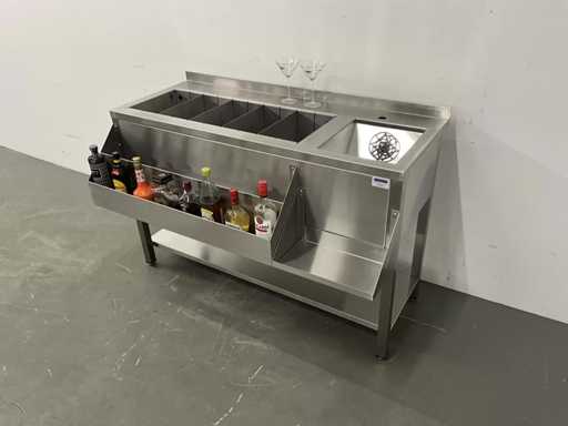 F2 - Stația de cocktailuri din oțel inoxidabil