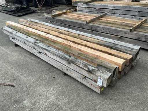 Larch beam 13x13 cm (12x)