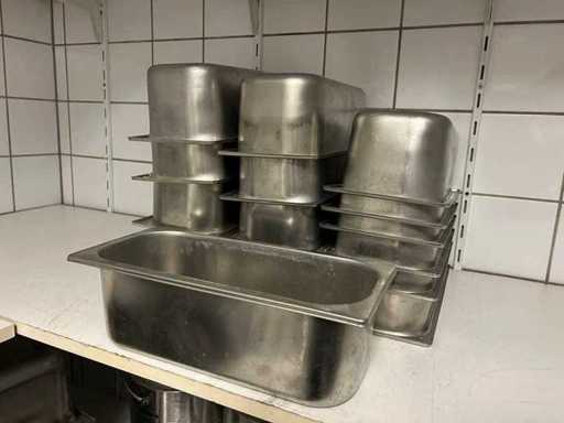 Plateau gastronorm - 1/4GN-120 (15x)