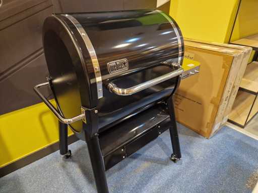 Weber SmokeFire EX4 GBS barbecue noir aux granulés avec Weber Connect