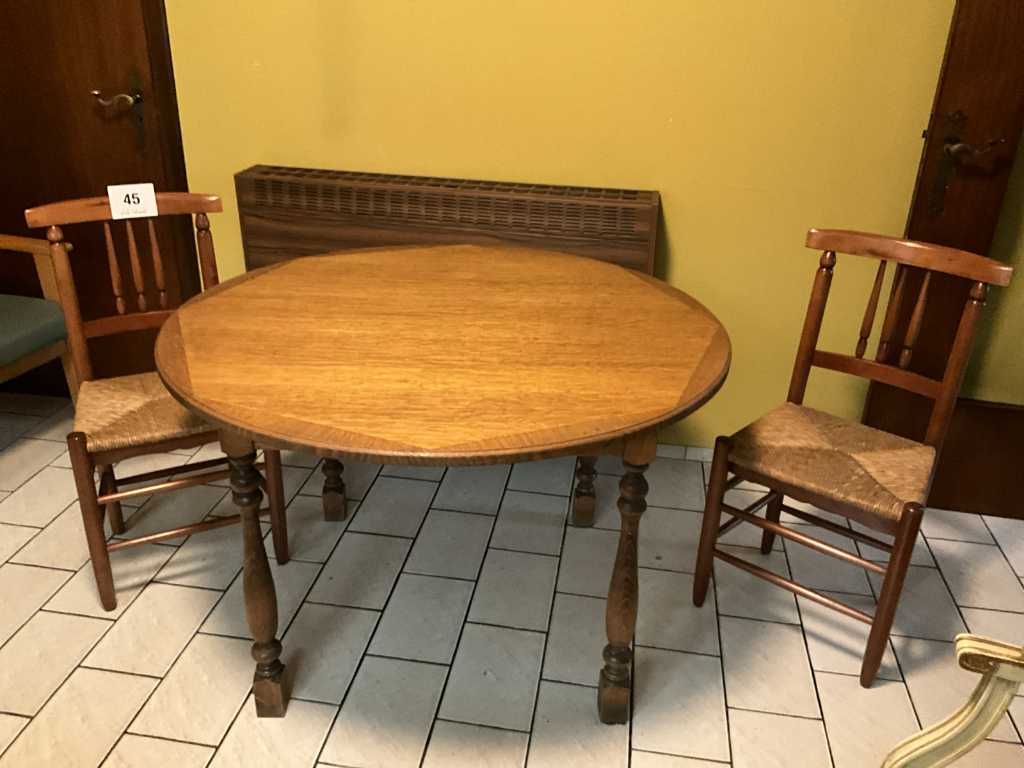 Table de cuisine en bois