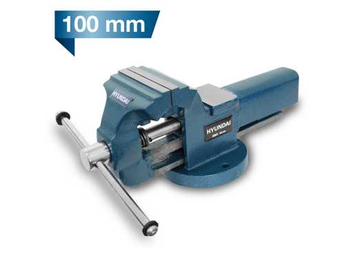 Hyundai bench vice round shaft 100 mm