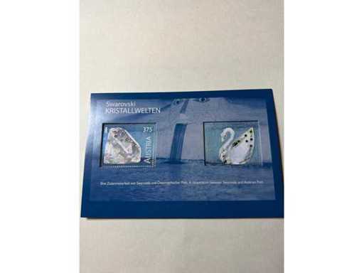 Timbres Autriche - Mondes en cristal Swarovski