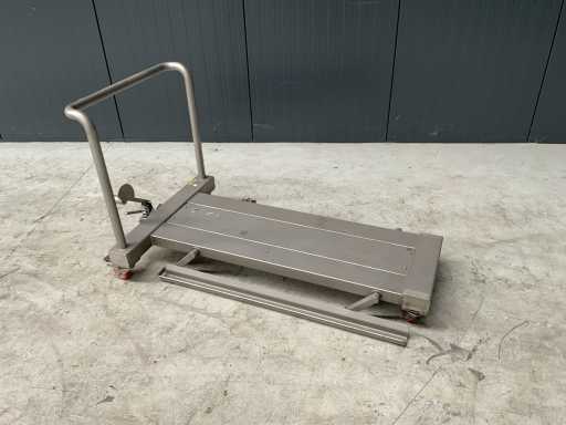 Rvs Hydraulische palletwagen