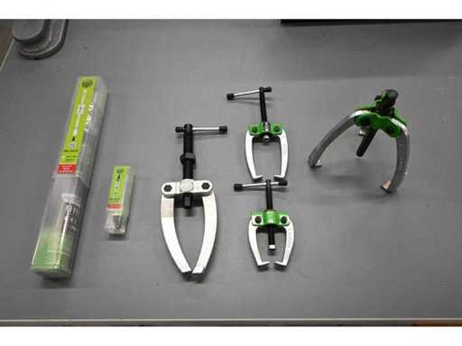 Kukko 6-Delige Slagtrekkers en Poelietrekkers set