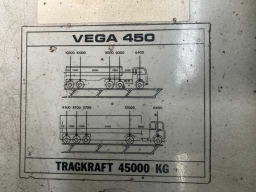OMER VEGA 450 Truck Lift 45 naar. 13 m rijbaanlengte