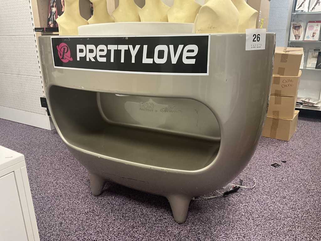 PVC presentation furniture "PRETTY LOVE"