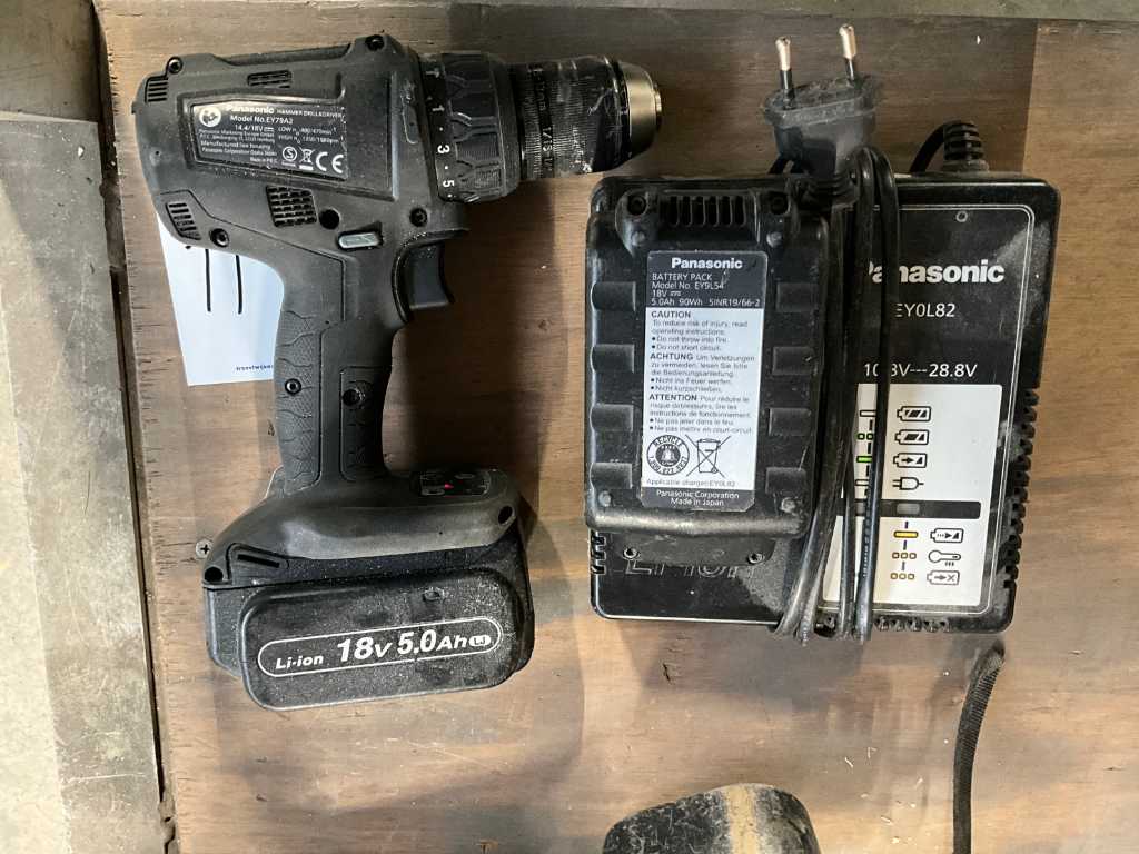 Panasonic battery drills sale hot sale