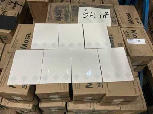 Mosa 64m² Wandkachel