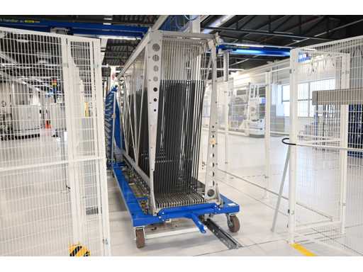 2023 - Masévon - VCC - 20-piece detachable glass rack transport trolley - trolley 10