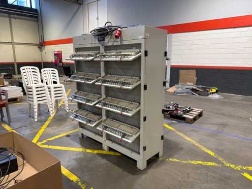 Industrial battery cell test and sorting cabinet 5V 10A (256 channels)
