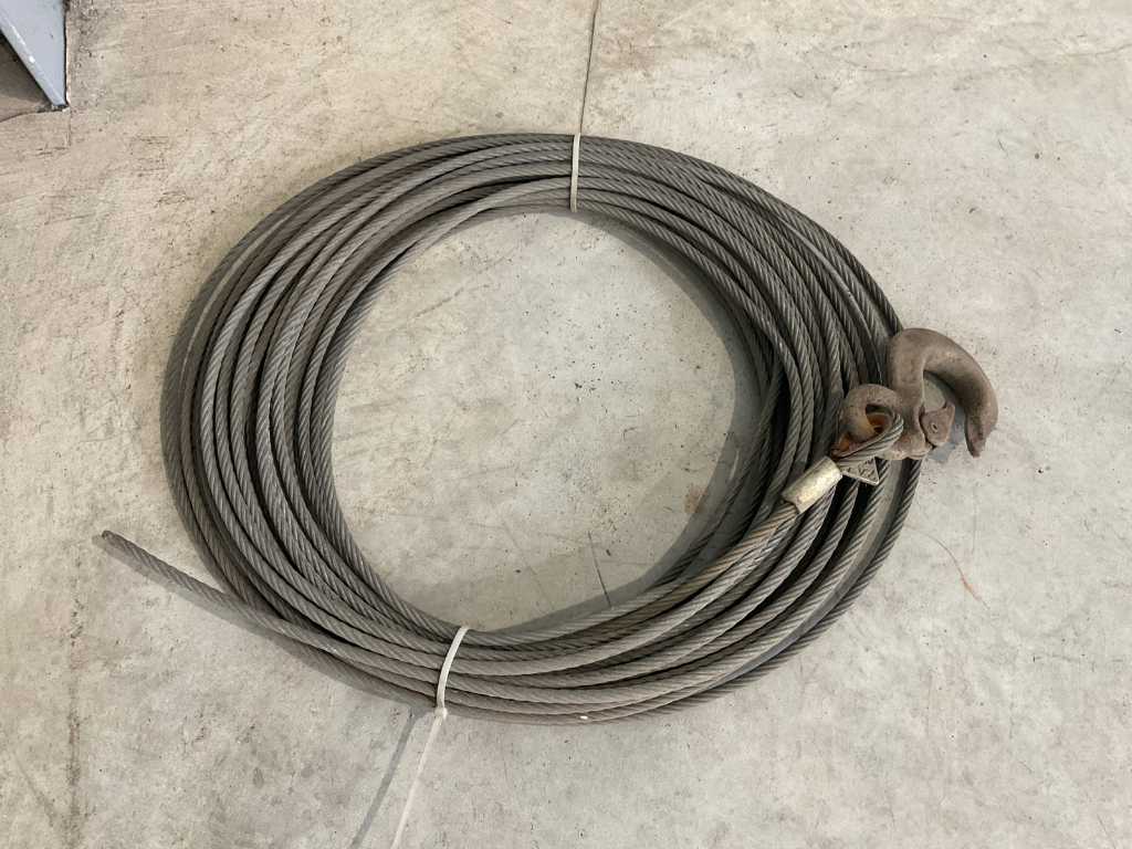 Câble métallique 40 mètres
