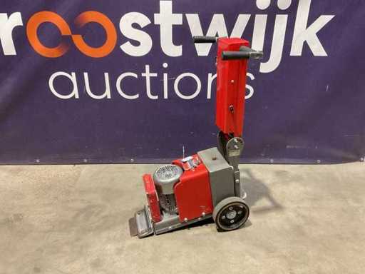 Décapage hydraulique pour tapis Janser Master Mobil II