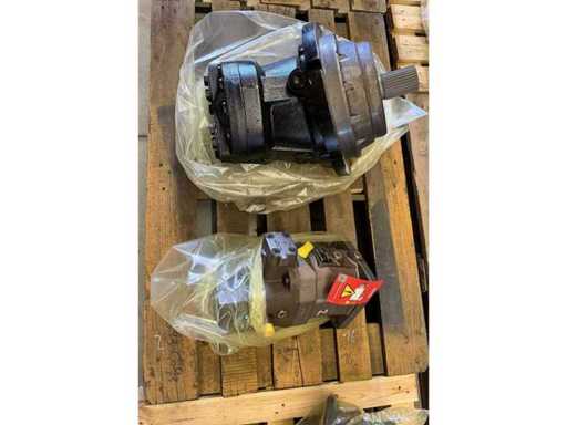 Rexroth A6VM107HA1T/63W/A2FM474/60W hydraulische motor-hydraulische pomp