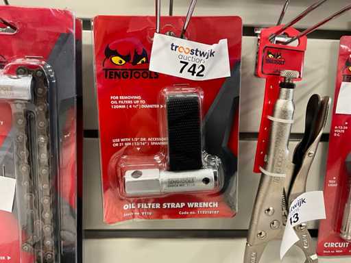 Tengtools Chiave per cinghia filtro olio (2x)