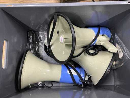 Velleman MP25SFM Mégaphone (6x)