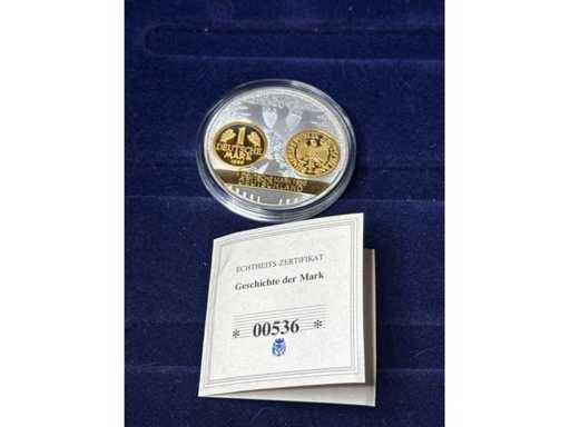 Histoire monétaire autrichienne | 1 ducat d’or 1779 pièce commémorative 70mm